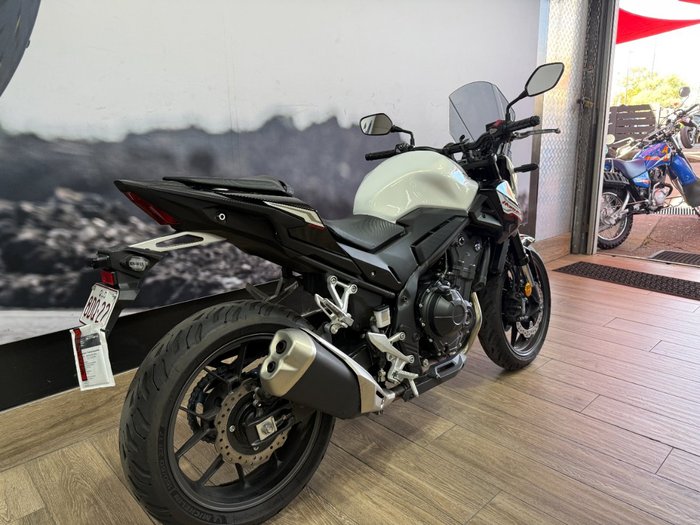 2025 Honda CB500FA (ABS) WHITE