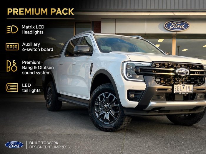 2025 Ford Ranger Wildtrak MY26.00 4X4 Dual Range Arctic White