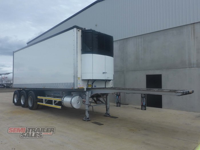 2014 Vawdrey 12 Pallet Refrigerated Rollback Pantech A Trailer