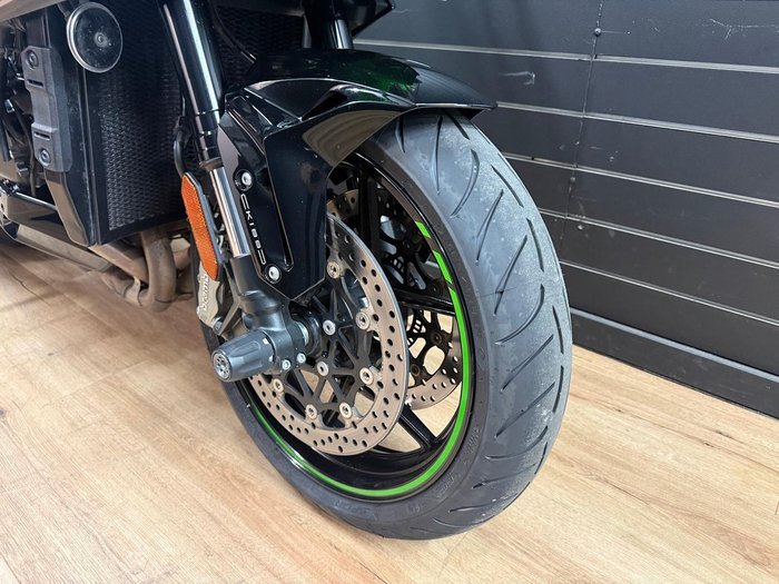 2021 Kawasaki Z H2 (ZR1000K) Green