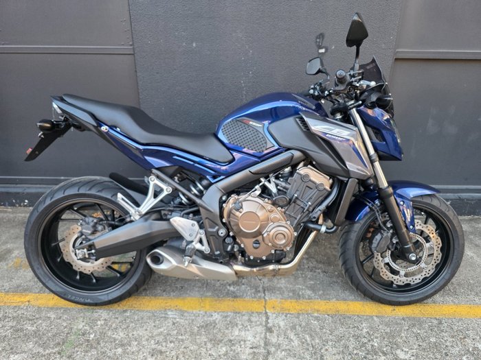 2018 Honda CB650F ABS (LAMS) BLUE