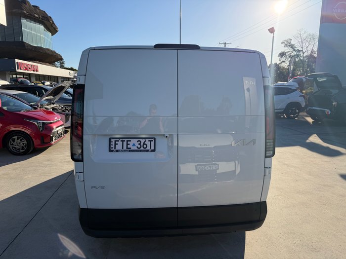 2026 Kia PV5 Cargo S Long Range SW Clear White