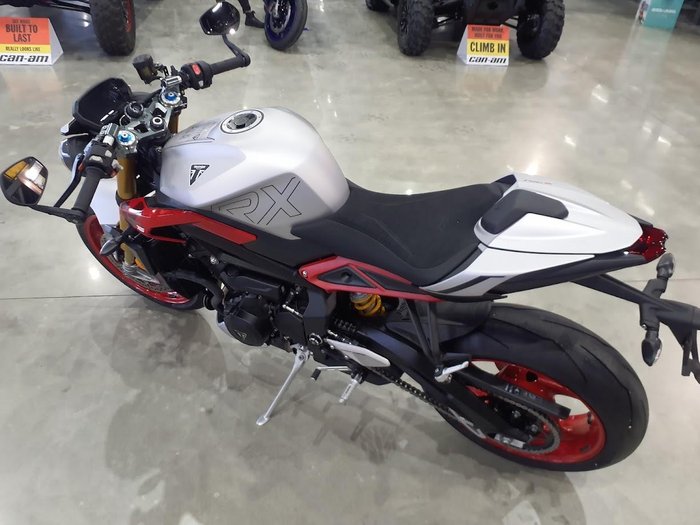 2026 Triumph Street Triple 765 RX Street Triple Silver