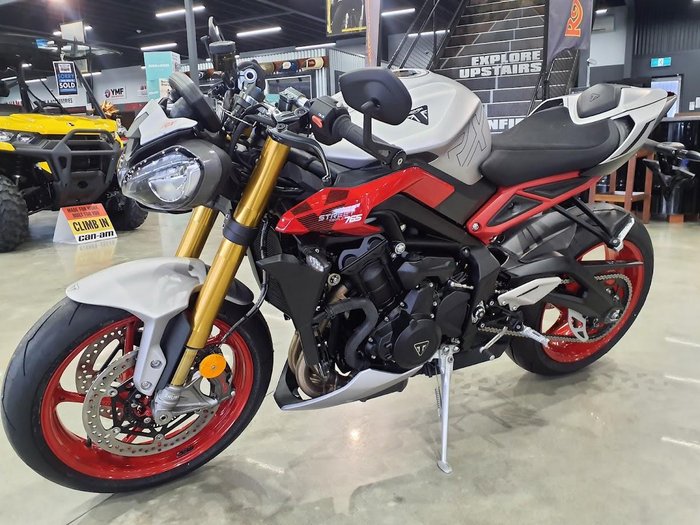 2026 Triumph Street Triple 765 RX Street Triple Silver
