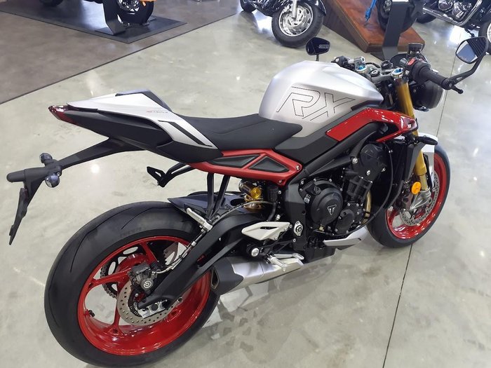 2026 Triumph Street Triple 765 RX Street Triple Silver