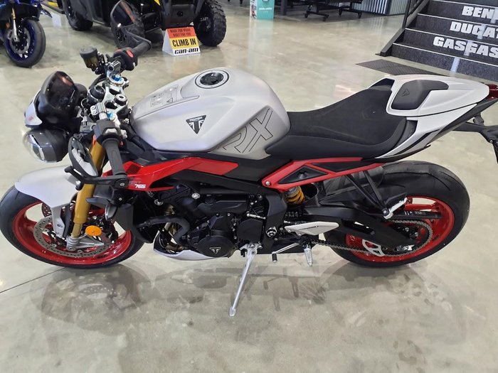 2026 Triumph Street Triple 765 RX Street Triple Silver