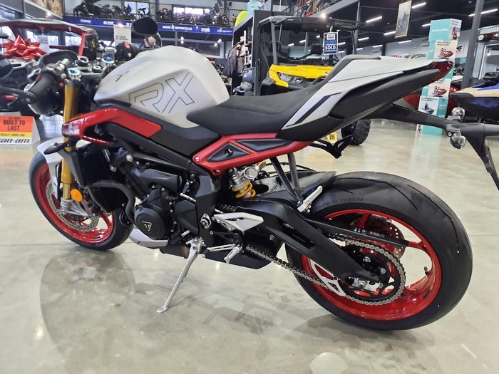 2026 Triumph Street Triple 765 RX Street Triple Silver