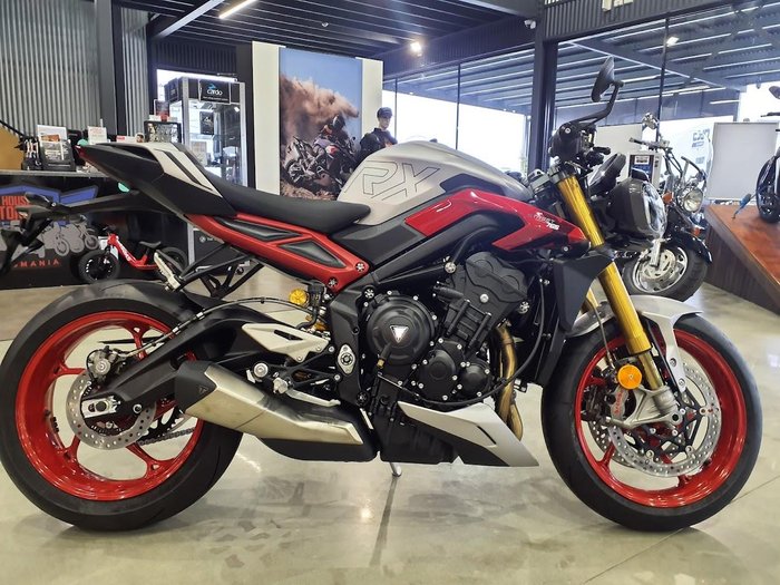2026 Triumph Street Triple 765 RX Street Triple Silver