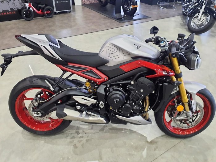 2026 Triumph Street Triple 765 RX Street Triple Silver