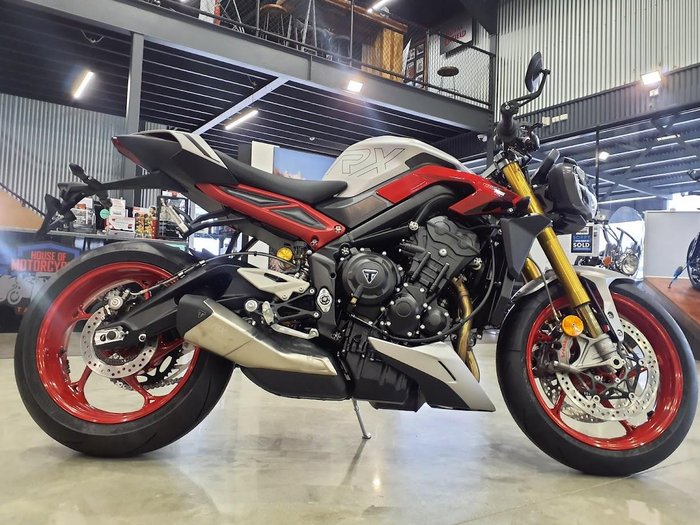 2026 Triumph Street Triple 765 RX Street Triple Silver