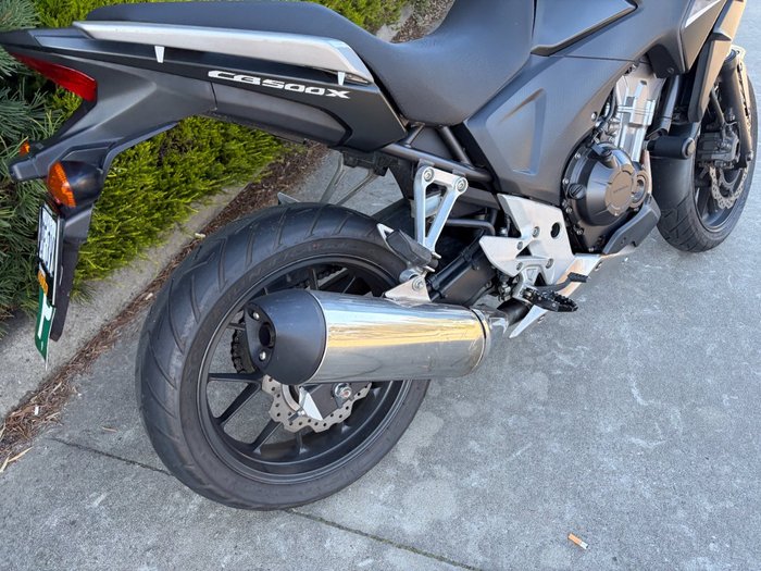 2013 Honda CB500X Black