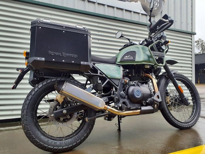 2023 Royal Enfield Himalayan E5 Premium Himalayan Green