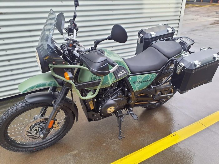2023 Royal Enfield Himalayan E5 Premium Himalayan Green