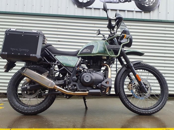 2023 Royal Enfield Himalayan E5 Premium Himalayan Green