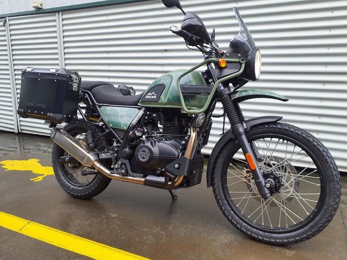 2023 Royal Enfield Himalayan E5 Premium Himalayan Green