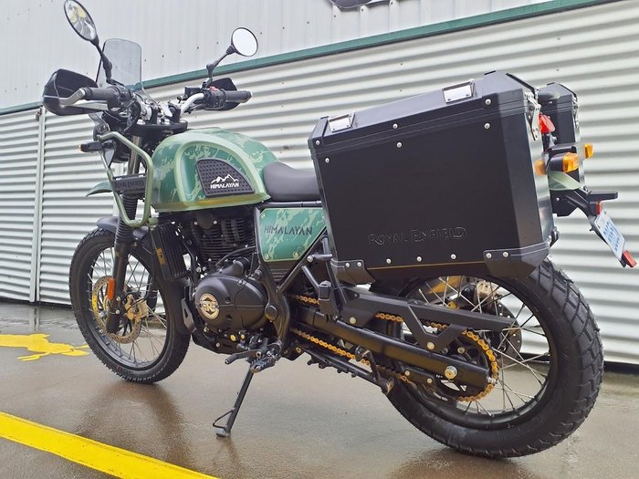 2023 Royal Enfield Himalayan E5 Premium Himalayan Green