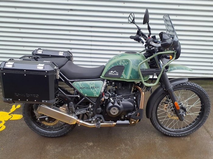 2023 Royal Enfield Himalayan E5 Premium Himalayan Green