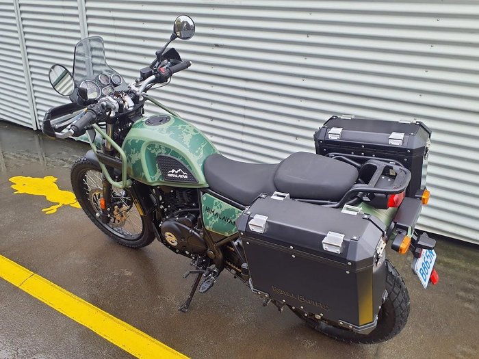 2023 Royal Enfield Himalayan E5 Premium Himalayan Green