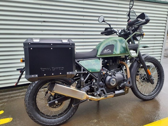 2023 Royal Enfield Himalayan E5 Premium Himalayan Green