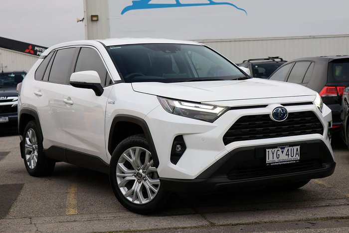 2022 Toyota RAV4 GX AXAH52R Glacier White