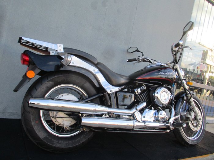 2011 Yamaha XVS650 V-STAR CUSTOM Black