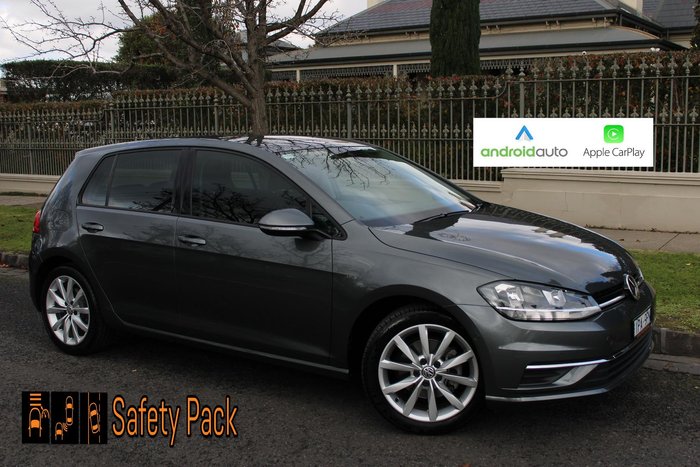 2019 Volkswagen Golf 110TSI Comfortline 7.5 MY19.5 Indium Grey