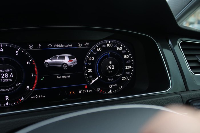 2019 Volkswagen Golf 110TSI Comfortline 7.5 MY19.5 Indium Grey