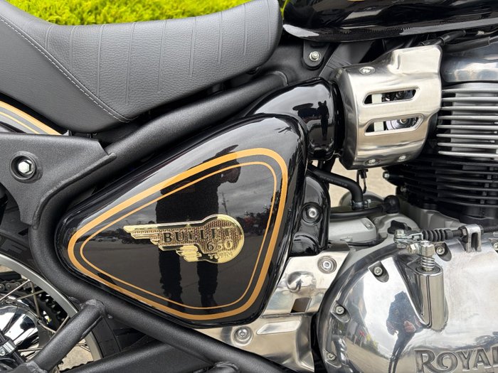 2026 Royal Enfield BULLET 650 CANNON BLA