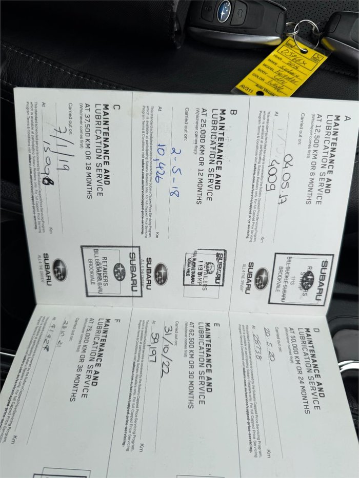 2016 SUBARU FORESTER 2.5i-S