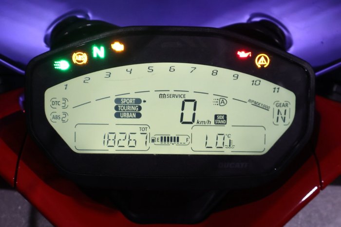 2017 Ducati SUPERSPORT Red