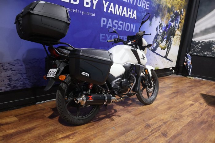 2022 Honda CB125F (CBF125) White