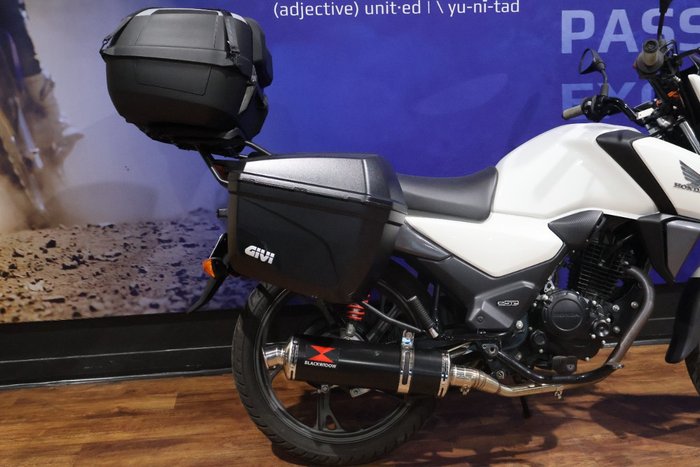 2022 Honda CB125F (CBF125) White