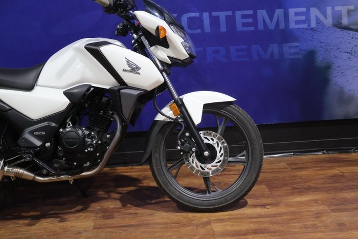 2022 Honda CB125F (CBF125) White