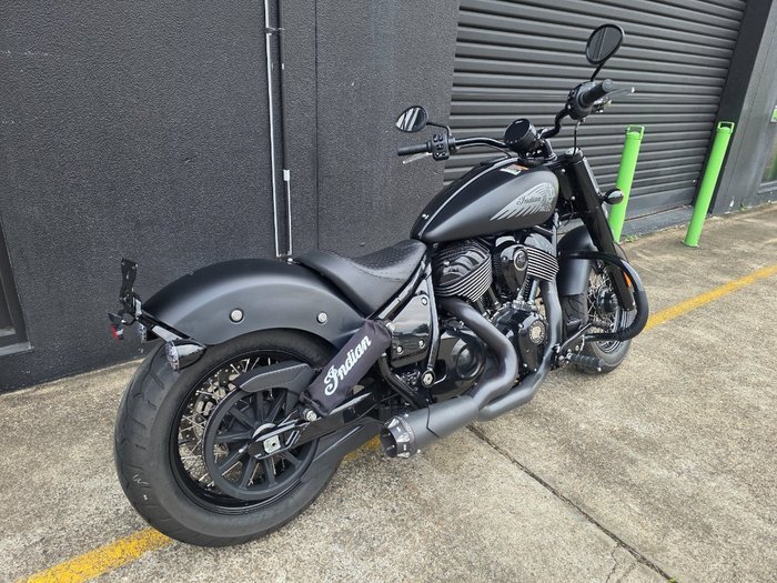2024 Indian CHIEF BOBBER DARK HORSE BLACK SMOKE