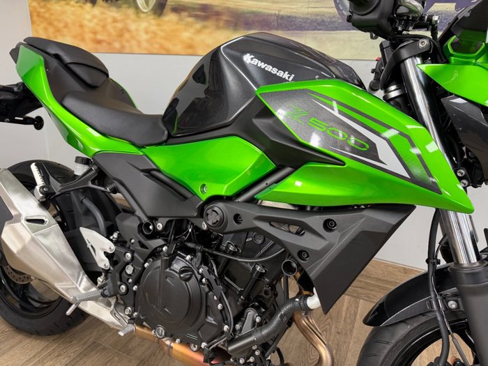 2026 Kawasaki Z500 GREEN
