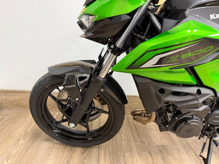 2026 Kawasaki Z500 GREEN