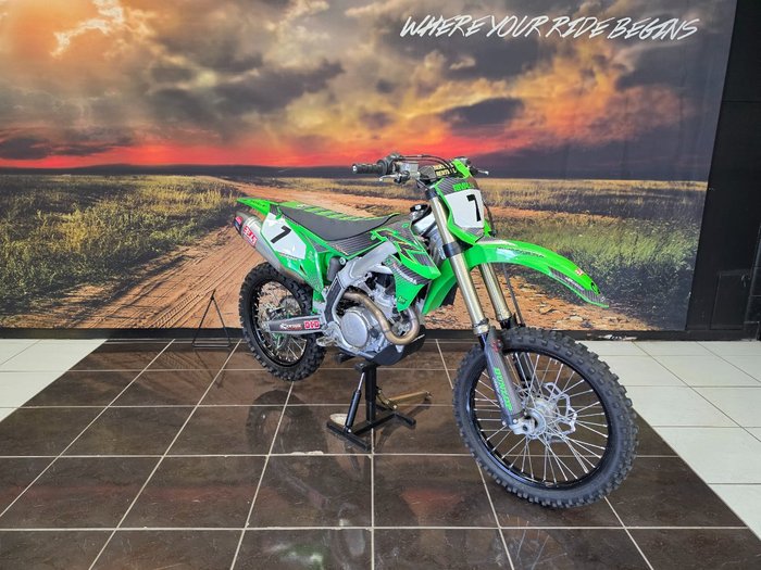 2022 Kawasaki KX450 GREEN
