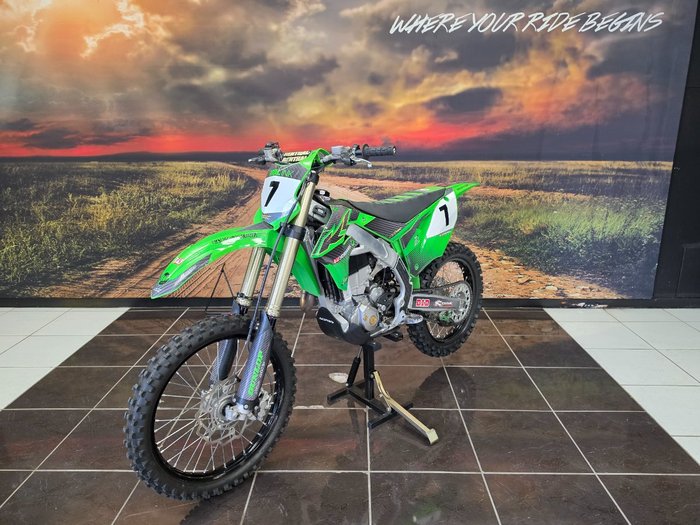 2022 Kawasaki KX450 GREEN