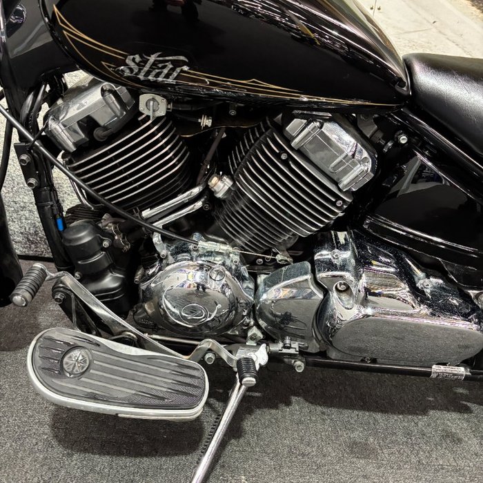 2018 Yamaha XVS650A V-STAR CLASSIC Black