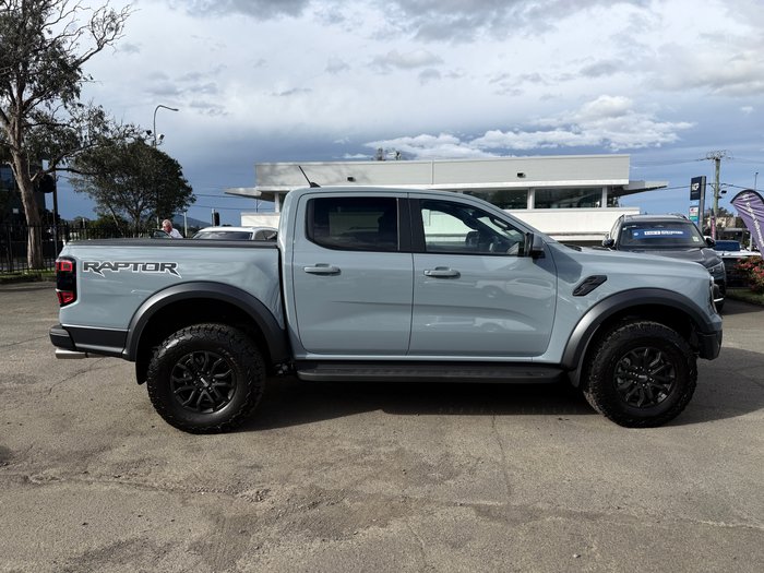 2025 FORD Ranger 4X4 PU RANGER 2026.00 DOUBLE CAB PICKUP RAPTOR 3.0L V6 PETROL 10 SPD AUTO COMMAND GREY