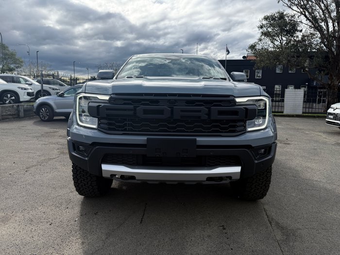 2025 FORD Ranger 4X4 PU RANGER 2026.00 DOUBLE CAB PICKUP RAPTOR 3.0L V6 PETROL 10 SPD AUTO COMMAND GREY