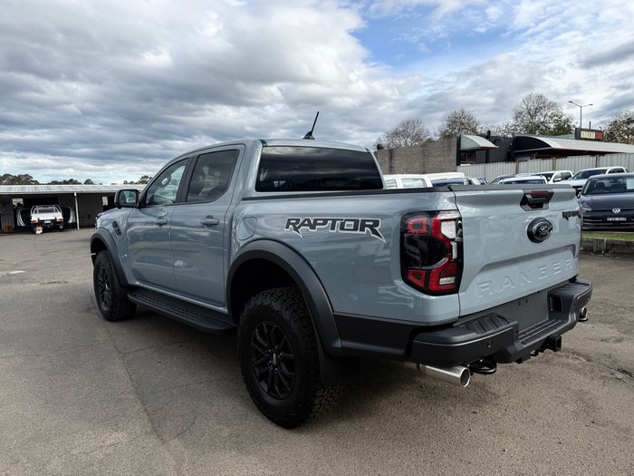 2025 FORD Ranger 4X4 PU RANGER 2026.00 DOUBLE CAB PICKUP RAPTOR 3.0L V6 PETROL 10 SPD AUTO COMMAND GREY