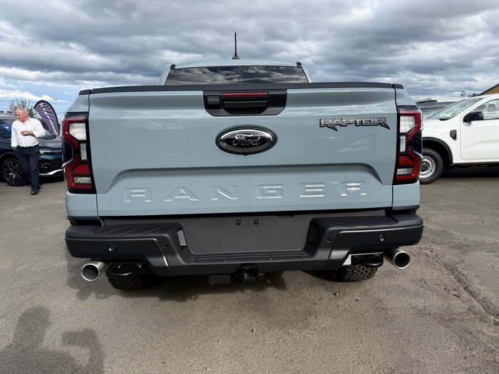 2025 FORD Ranger 4X4 PU RANGER 2026.00 DOUBLE CAB PICKUP RAPTOR 3.0L V6 PETROL 10 SPD AUTO COMMAND GREY