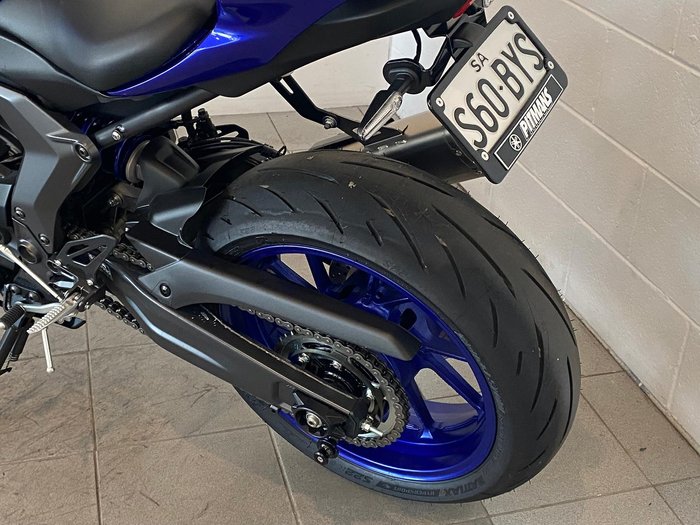 2024 Yamaha YZF-R7 LAMs YZF-R Blue
