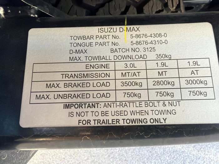2025 Isuzu D-MAX BLADE