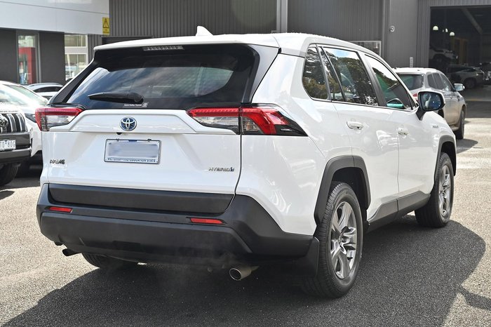 2021 Toyota RAV4 GX AXAH54R 4X4 On Demand Glacier White