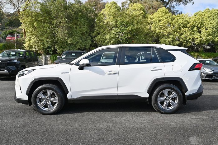 2021 Toyota RAV4 GX AXAH54R 4X4 On Demand Glacier White