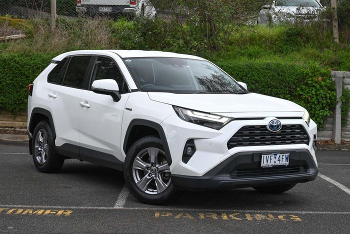 2021 Toyota RAV4 GX AXAH54R 4X4 On Demand Glacier White