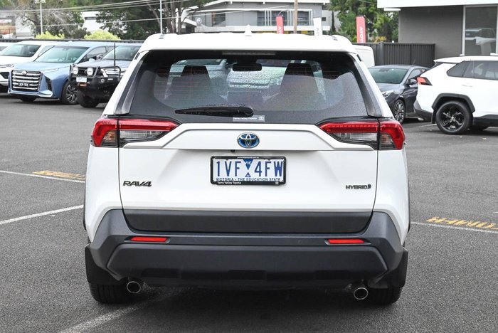 2021 Toyota RAV4 GX AXAH54R 4X4 On Demand Glacier White