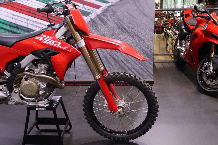 2026 Ducati DESMO 450 MX Red